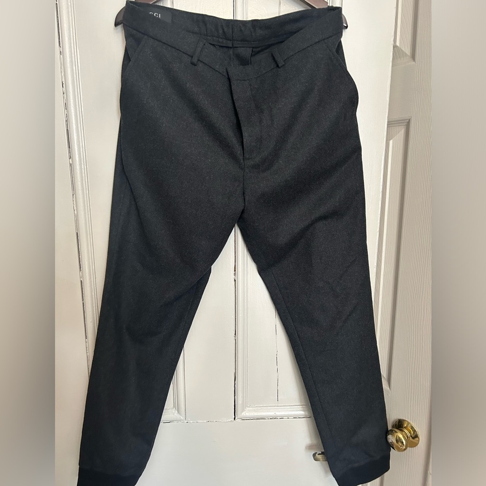 Gucci Grey Wool Pants